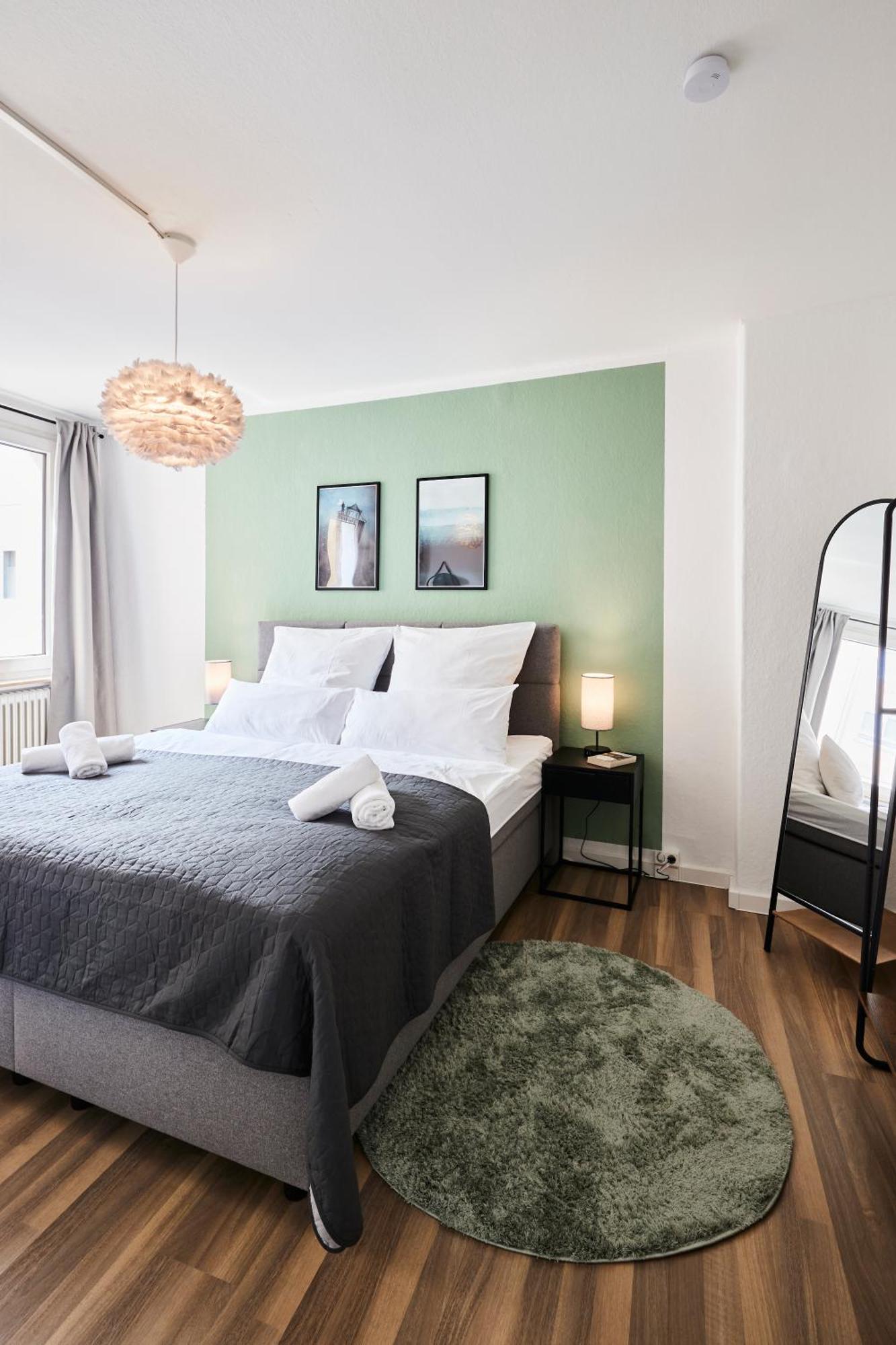 Apartment Olive - 3x Kingsize Bedrooms - Free Parking Hannover